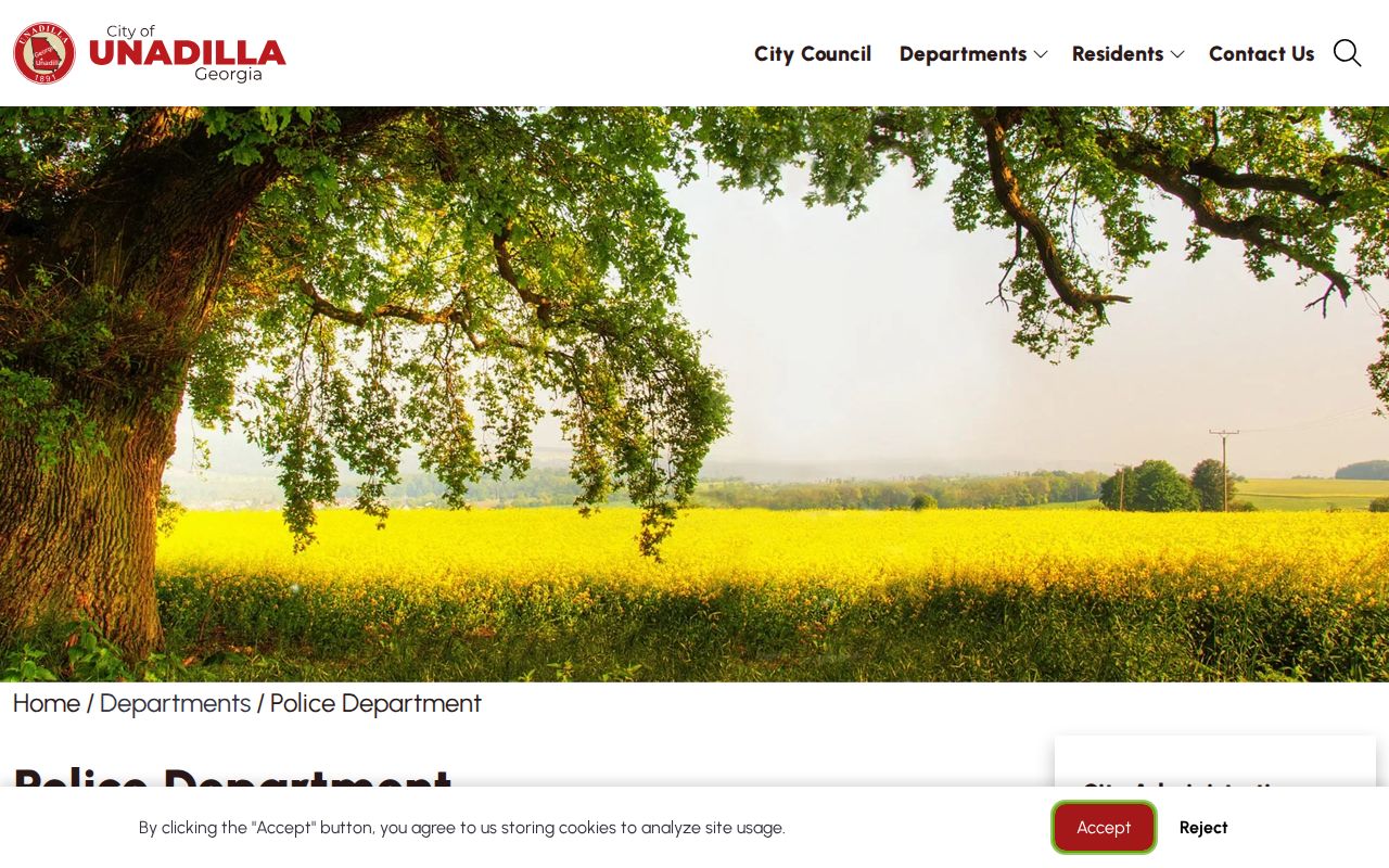 Unadilla warrant records contract policing statement